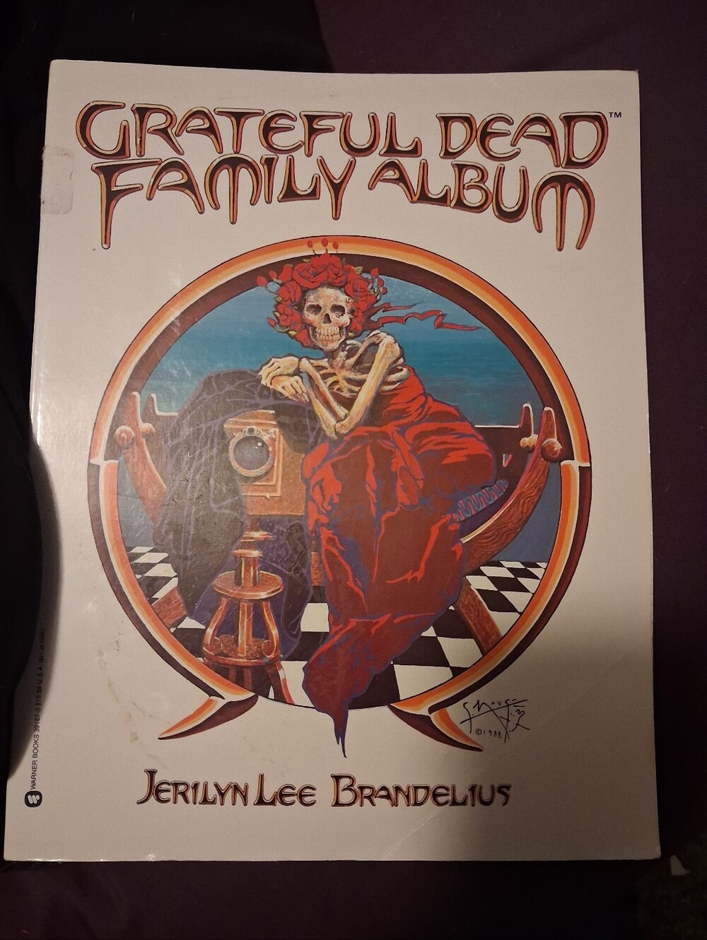 Grateful Dead Family Album Book - Red & Cream Cover Art